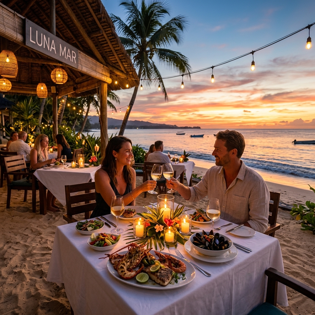Ocean dining experience
